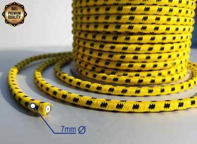 Universal candle wire by the meter - PVC insulated and braided cotton - 1.5 mm² - Ø 7mm - Image 1 of 2