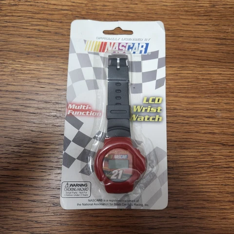 Nascar Ricky Rudd LCD Wrist Watch NEW #21 Multi-fuction 2000s Cover