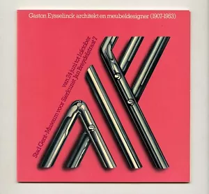 1978 Gaston Eysselinck ARCHITEKT + MEUBELDESIGNER Tubular Steel Furniture Cat. - Foto 1 di 12