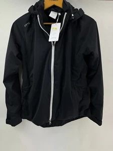 Ping Womens Waterproof Jacket Matte UK 8 /Black /New /20807 - Picture 1 of 11