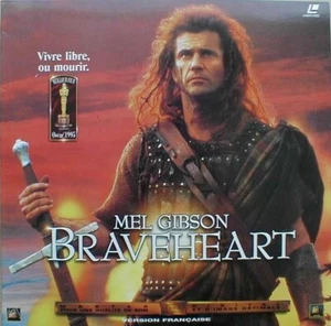 BRAVEHEART WS VF THX PAL LASERDISC Mel Gibson, Sophie Marceau, Patrick McGoohan - Bild 1 von 1