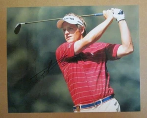RARE LUKE DONALD AUTO SIGNED 8 x 10 COLOR PHOTO PGA TOUR PRO GOLFER HOT - Picture 1 of 1