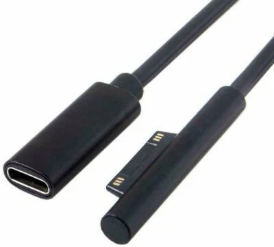 Surface Pro3 Pro4 Pro5 Pro6 Book Pro to DC 15V Type-C Female Power Charge Cable - Image 1 of 4