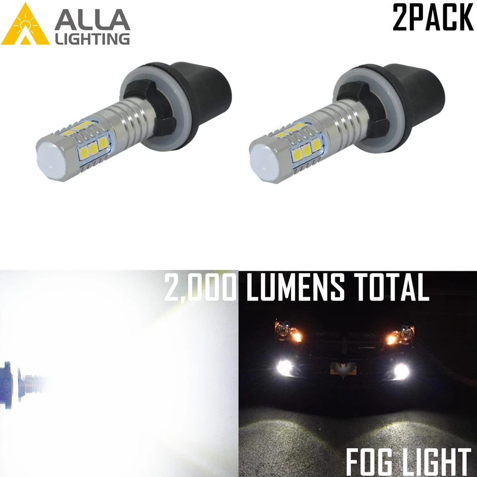 Allá 6000K Blanco 14-LED 880 Esquinas|Bombilla antiniebla para Chevrolet GMC Nissan Foto 1 de 4