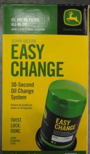 John Deere Genuine OEM Easy Change Oil Filter AUC12916 E120 E130 E150 E160 E170 - Picture 1 of 3