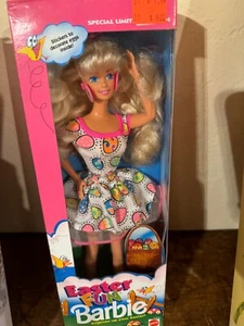 Mattel Easter Fun 1993 Barbie #11276 sin precio base - Imagen 1 de 3