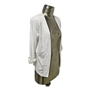 Poppy Cotton Cardigan Size Small 10 NEW Womens White Top (EU38) RRP £33 - Picture 1 of 10