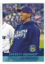2016 Everett AquaSox (High-A Seattle Mariners) Moises Hernandez