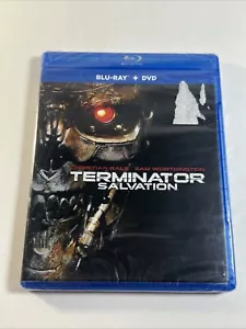 Terminator Salvation (Blu-ray + DVD, 2009) Christian Bale RARE OOP NEW SEALED - Picture 1 of 6
