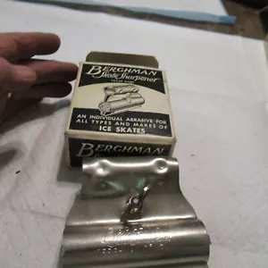 VINTAGE BERGHMAN ICE SKATE SHARPENER - Picture 1 of 7