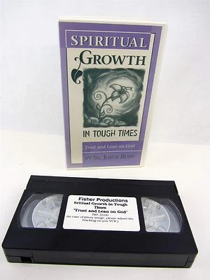 VHS - Spiritual Growth In Tough Times trust & lean on God Sr. Joyce Rupp 25 min - Image 1 of 4