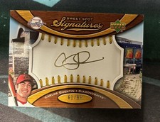 2007 Upper Deck Sweet Spots Baseball Carlos Quentin Sweet Spot Signature /99