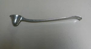 VINTAGE SILVER PLATE CANDLE SNUFF 9 3/4" LONG EXCELLENT CONDITION - Picture 1 of 4