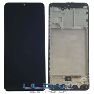Display LCD per SAMSUNG GALAXY A31 SM-A315 A315F FRAME touch screen schermo nero - Foto 1 di 2