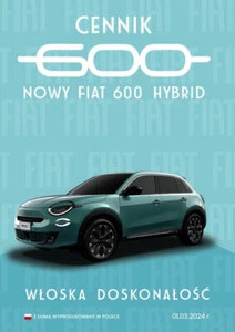2024 MY Fiat 600 Hybrid & La Prima brochure 03 / 2024 catalogue RARE - Picture 1 of 1