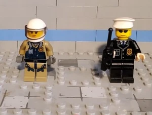 lego city police minifigures female mountain, prison guard - Picture 1 of 1