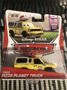 New Retired 2013 Disney Pixar Cars RSN Sports NW Todd Pizza Planet Truck Rare - Picture 1 of 3