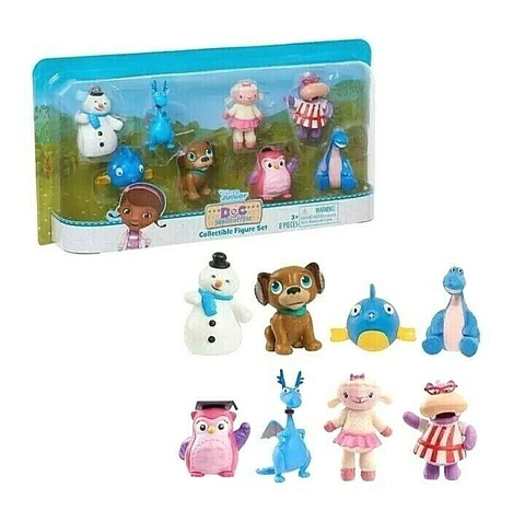 Doc McStuffins 8 Pieces Collectible Figure Set NIB Disney figurine up 2.25" tall Cover