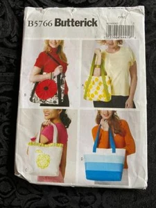 Butterick B5766 bag and tote pattern  - new! - Picture 1 of 1