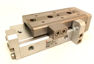 SMC Pneumatisches Kompaktschlitten EMXQ20-50 Slide Cylinder - Picture 1 of 4