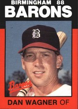 1988 Birmingham Barons Best #13 Dan Wagner