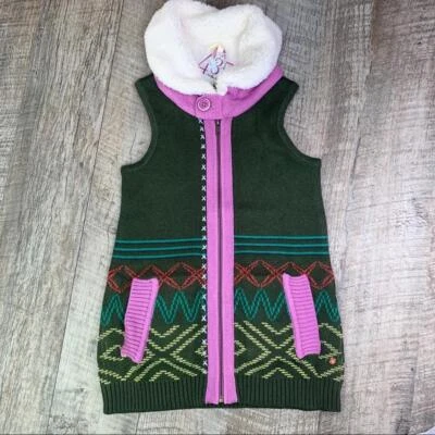 全新带标签 Matilda Jane Big Idea 女孩毛衣背心 8 码 — 第 1/4 张图片