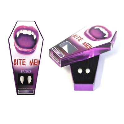 Zanne Per Denti Di Vampiro Per Halloween - Adattamento Personalizzato Professionale Con Cemento Dentale • 9.28€