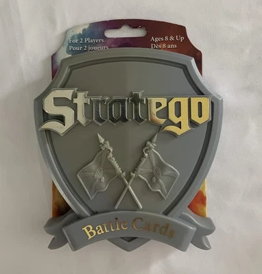 Stratego Battle Cards Game The Classic Game of Battlefield Strategy NEW - Image 1 of 2