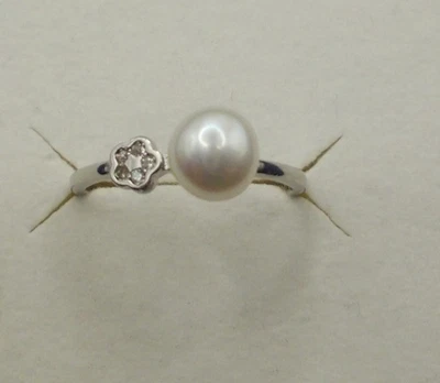 Perle  -  Anhänger Sterlingsilber 925 - Bild 1 von 4