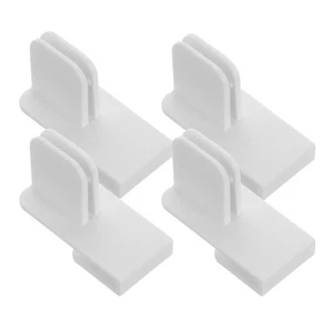 4 Piezas Clip Lateral Cocina Cajón Divisor Soporte Abrazadera Clips Compactos - Imagen 1 de 12