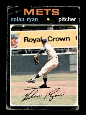 1971 Topps #513 Nolan Ryan   G/VG X3164450 - Image 1 of 2