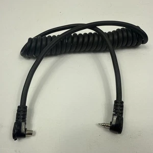 VINTAGE VIVITAR SPULENSTECKER PC AUF VIVITAR TYP KLINKENSTECKER FLASH SYNC KABEL KABEL - Bild 1 von 5