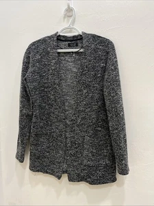 Zara Man Herren Langarm vorne offen Strickjacke Pullover kleine Taschen - Bild 1 von 9