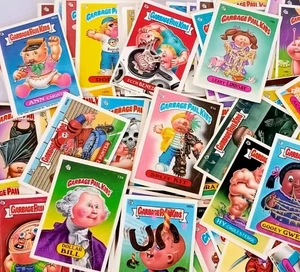 GPK lot 50+ Or 75+ With Free ORIGINAL Wax Pack & FREE SHIP 1985-88 Garbage Pail - Picture 1 of 19