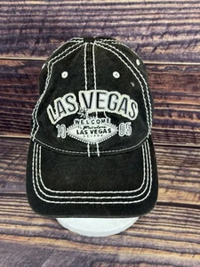 1905 Black Welcome to Fabulous Las Vegas Nevada baseball hat cap adjustable - Picture 1 of 8