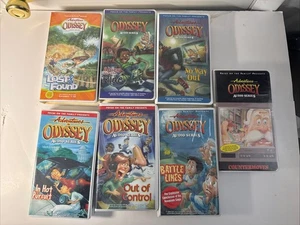 Vintage Adventures In Odyssey, Cassette Tapes, Huge Lot, 84 Episodes! - Picture 1 of 16