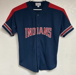 Original Merchandise Starter Jersey Uomo Taglia XL Anni 90’ MLB Cleveland Indians - Foto 1 di 10