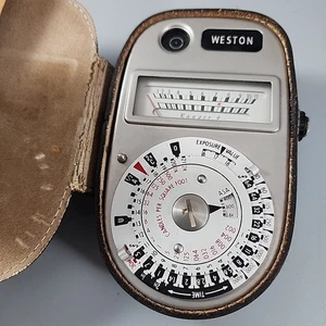 Vintage Weston Instruments Universal Belichtungsmesser Modell 348 mit Koffer - ungetestet - Bild 1 von 5