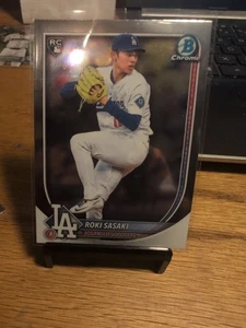 2025 Bowman Chrome Roki Sasaki Base RC #12 LAD - Picture 1 of 1