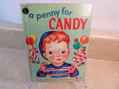 A Penny of Candy Rand McNally Jr. Elf HB Louise Lawrence Devine 1946 Foto 1 de 4