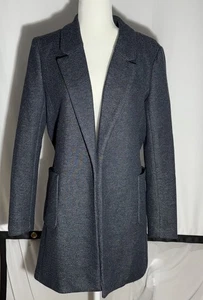 Only Anno 1995 My Favorite Wardrobe Blazer Jacket Women’s Size M Blue/Black  - Picture 1 of 8