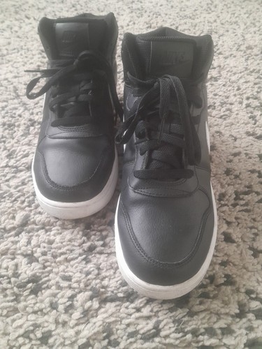Scarpe Nike Mid Ebernon nere e bianche da uomo taglia UK 7 5