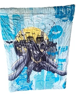 Batman The Dark Knight Rises blaue wendbare Doppeldecke 86”x62” - Bild 1 von 2