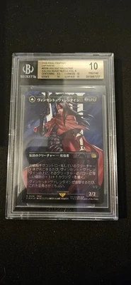 Vincent Valentine (Borderless) Final Fantasy Surge Foil JPN BGS Pristine 10 - Image 1 of 2