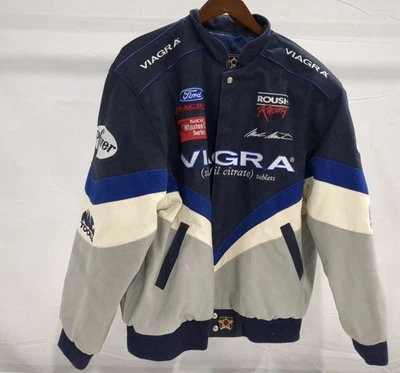 Chaqueta De Colección Nascar Mark Martin Viagra Racing Salón de la Fama XL Foto 1 de 3