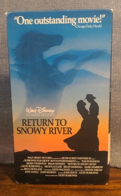 Return to Snowy River VHS - Walt Disney Pictures (1997) - Acceptable Condition - Image 1 of 3