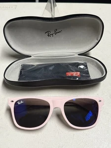 Gafas de sol Ray-Ban Wayfarer RB2142 901A moda marco rosa 50-22 lentes espejadas - Imagen 1 de 8