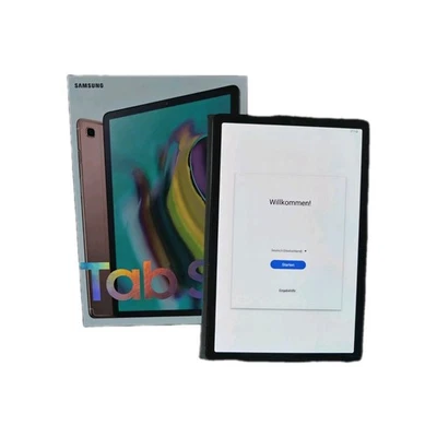Samsung Galaxy TabS5e 64GB/Wi-Fi, 10,5 Zoll Gold, Orginale Verpackung+Ladegerät  - Bild 1 von 4