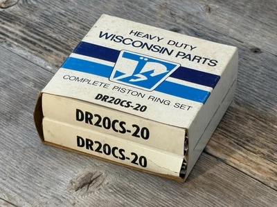 Полный комплект поршневых колец большого размера 0,020 Wisconsin DR20CS-20 для TF, TH, THD, TJD - Изображение 1 из 3