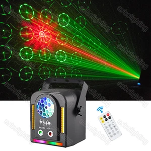 Remote Control Effect Festive Party Christmas Stage Lights Pattern Laser Strobe - Picture 1 of 5